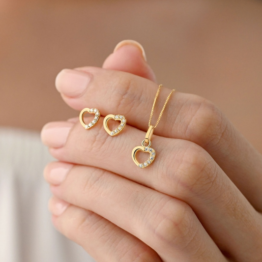 COMBO CADENA + DIJE DE ORO 18K - 03